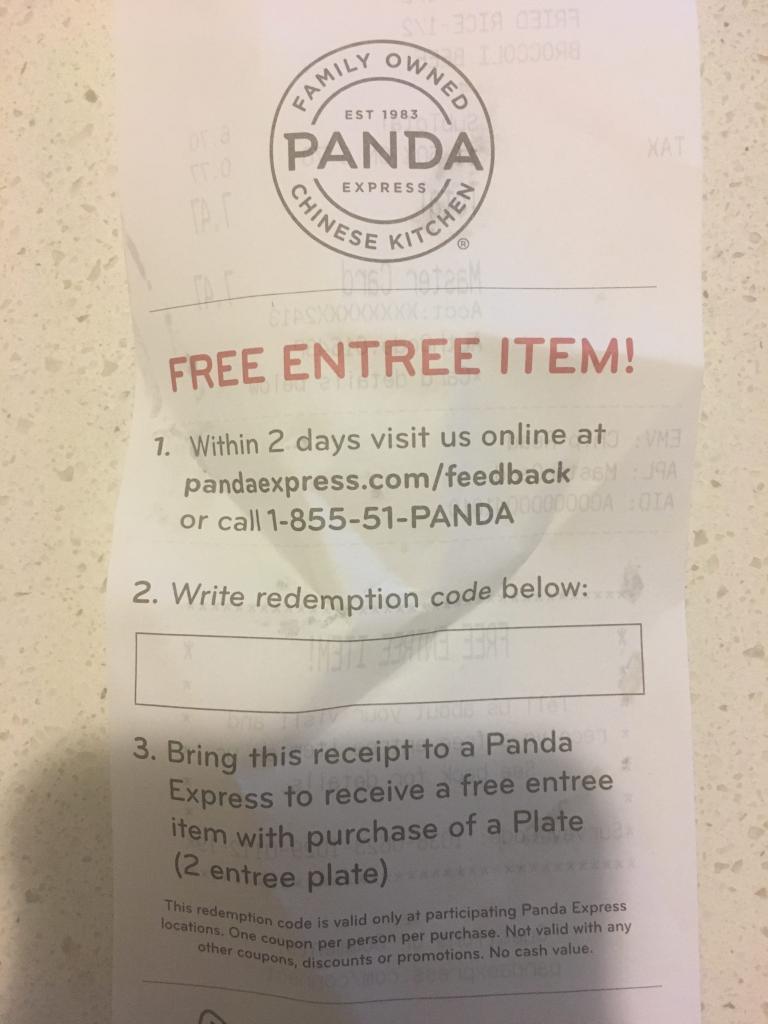 Win Validation Code To Enjoy Free Meal