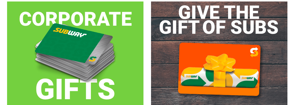 subway store gift cards